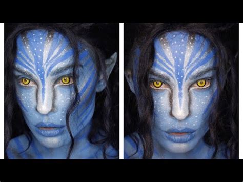 Avatar Makeup Tutorial Glowpinkstah Saubhaya Makeup