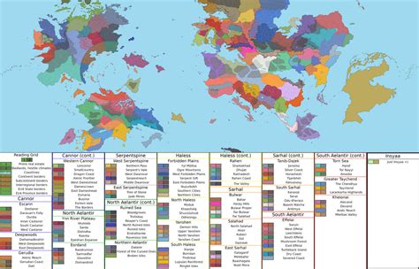 Anbennar Region Map W Labels By Dracolazarus On Deviantart