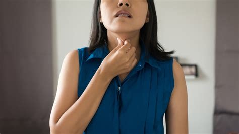 What Causes The Feeling Of Something Stuck In Your Throat