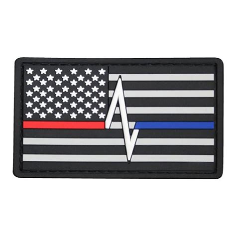 Thin Blue Red Line Morale Patch Morale Patch® Armory