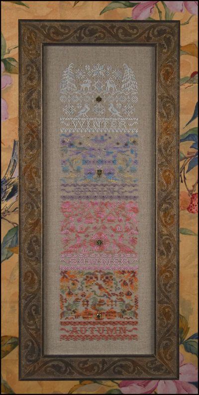 Cross stitch pattern 26 plastic canvas pattern 25 cross stitch chart 19 fabric 2 ornament kit 1 pin 1. Just Nan Harmony KIT with Silks and by ...