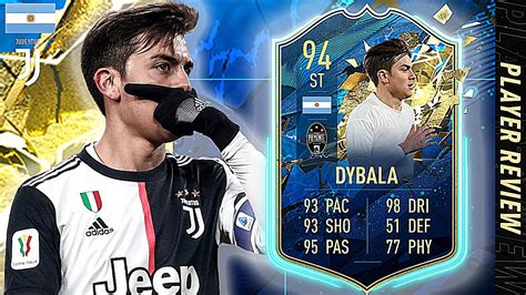 FIFA 20 TOTS PAULO DYBALA PLAYER REVIEW! | TOTSSF DYBALA WITH AN