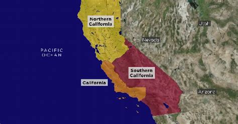 California Split Into 3 States Map Mary W Tinsley