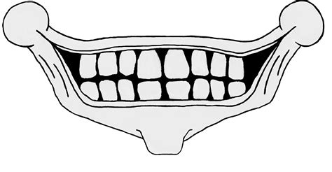 Scary Smile Png Transparent Image Download