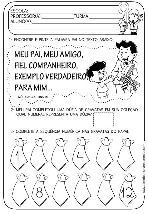 Atividade Sobre Os Pais