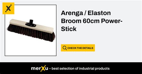 Arenga Elaston Broom 60cm Power Stick 7442 0060 Merxu Negotiate