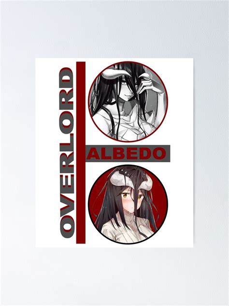 Albedo Overlord Poster For Sale By Artyyyyy Redbubble