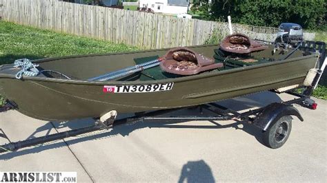 Armslist For Saletrade 12 Ft Jon Boat With Mariner 99 Hp Outboard