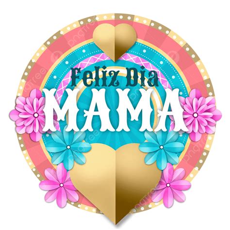 Decoração De Etiqueta De Clipart Dia De La Madre Png Feliz Dia Mamãe