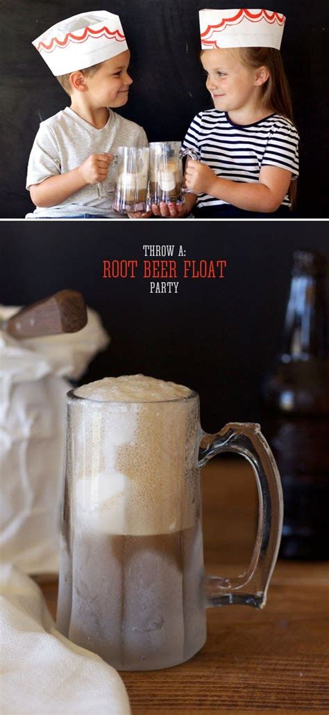 B E A N I P E T Diy Root Beer Float Party Hat Root Beer Floats