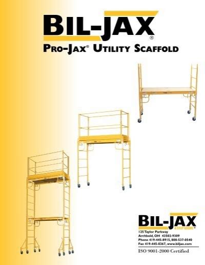 Pro Jax® Utility Scaffold Bil Jax