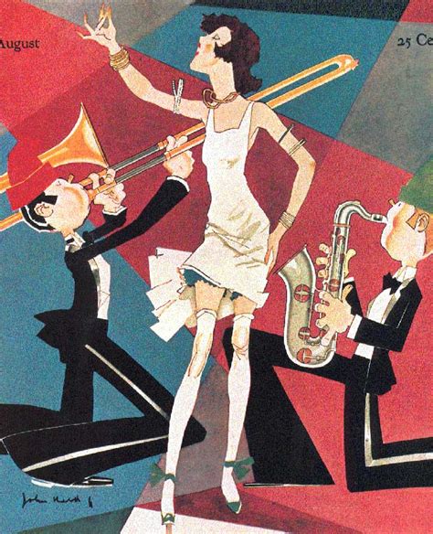 1920s Jazz Age Jazz Poster Usa Stamps Stamp