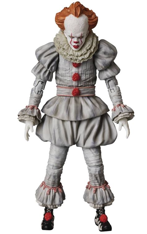 It Pennywise Mafex Actionfigur Pennywise Action Figures Evil Clowns