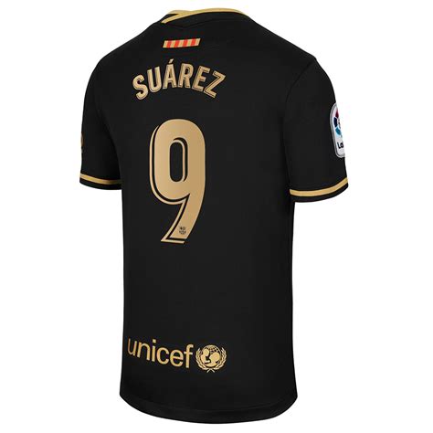 Borussia dortmund rarely uses its away kits because no other regular team in bundesliga wears yellow. Barcelona Away Jersey 2020-2021 + Suárez 9 Printing ...