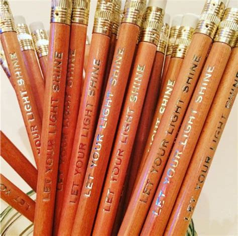 Custom Pencils Customized Pencils Personalized Pencils Etsy