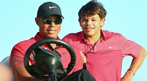 Tiger Woods Son Charlie Appear In First Interview Together PGA TOUR