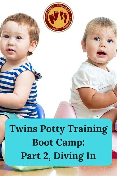 Potty Training Twins Boot Camp Part 2 Diving In Potty Training Boot