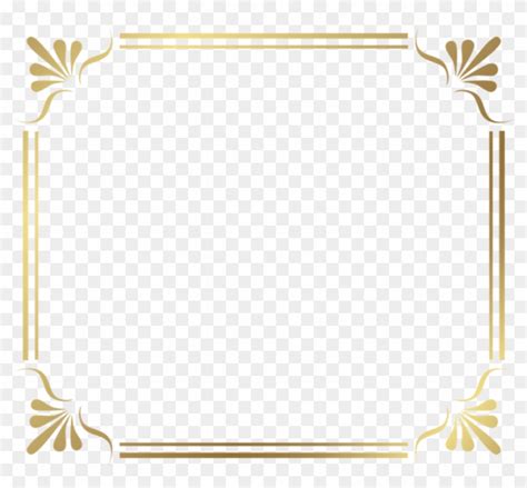 Gold Frame Border Clip Art 10 Free Cliparts Download Images On