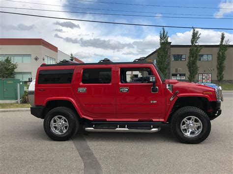 2007 Hummer H2 Victory Red Limited Edition