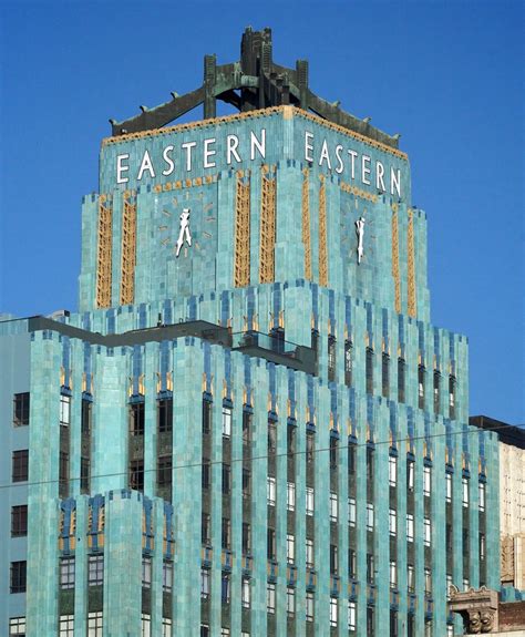 Eastern Columbia Building Art Deco Buildings Building Art Deco