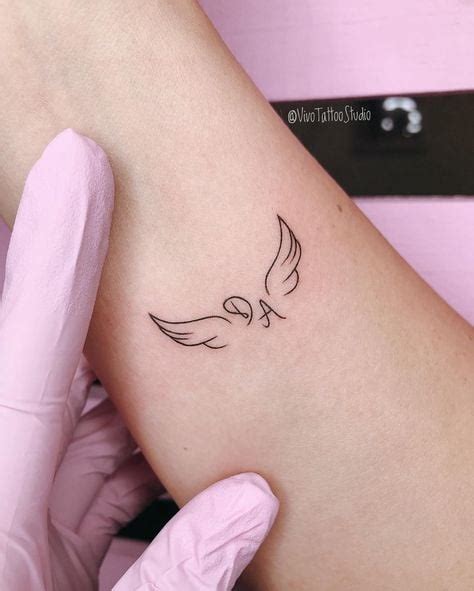 Tatuajes De Angelitos Se harían un tatuaje en honor al su ángel Pérdida de