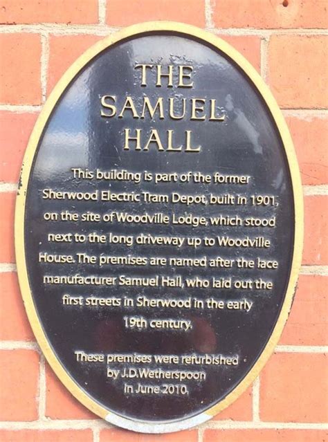 The Samuel Hall Nottingham J D Wetherspoon