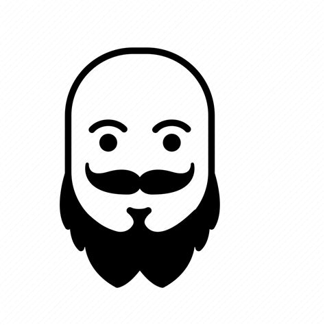 Mustache Icon Download On Iconfinder On Iconfinder
