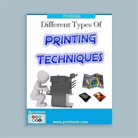 Different Types Of Printing Techniques Printixels Philippines
