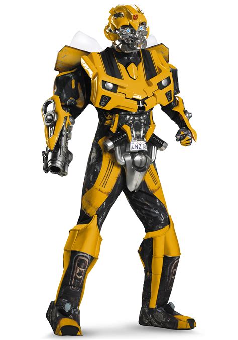 Adult Authentic Bumblebee Costume W Vacuform