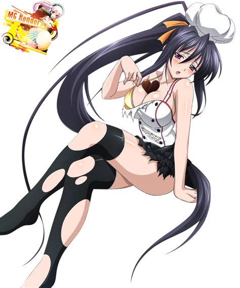 Image Highschool Dxd Himejima Akeno Render By