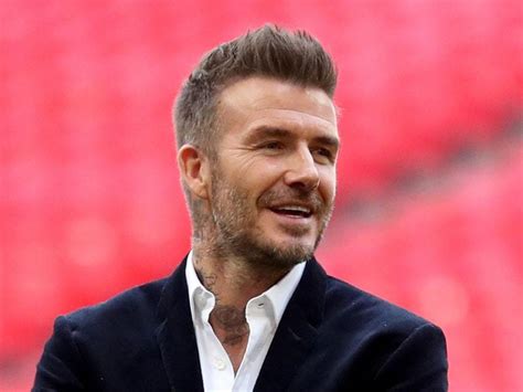 Golden Bald David Beckham Shaves His Head Shropshire Star