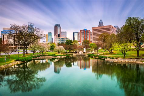 Charlotte is working hard to keep its urban sprawl in check with the help of green spaces like freedom park. Moving South? 10 Great Cities in North Carolina | Moving.com