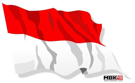 Flag Background Video Animasi Bendera Merah Putih Indonesia Berkibar