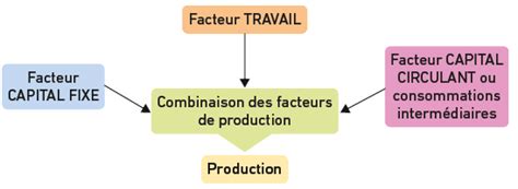La Combinaison Des Facteurs De Production Fiche De Révision Annabac