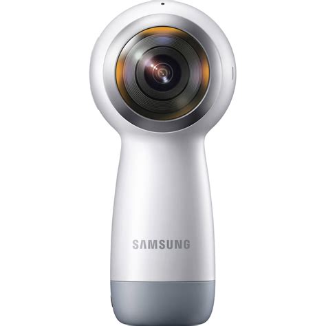 Samsung Gear 360 4k Spherical Vr Camera Sm R210nzwaxar Bandh Photo