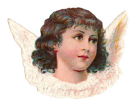 Antique Images Free Printable Vintage Angel Artwork Illustration Clip Art