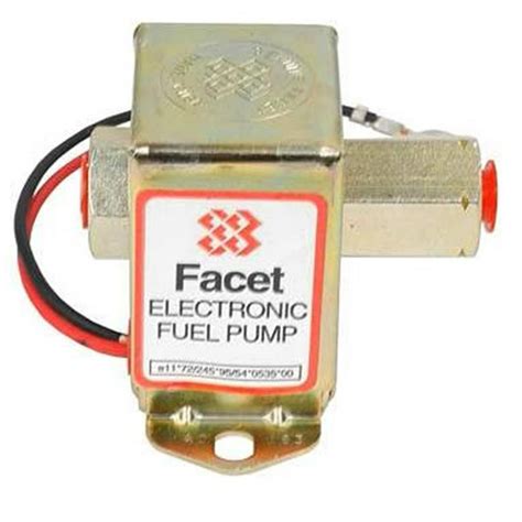 New 12v Facet Solid State Fuel Pump Fits 15 25psi Carbureted Engines