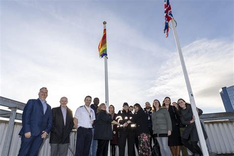 Newsroom Council Flies Rainbow Flag To Show Support