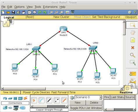 This video contains the tutorial of cisco packet tracer.in this tutorial we taught how to make a connection between a router, switch and device.and routing i. Membangun Simulasi Jaringan Router Menggunakan Cisco ...