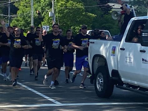 Over 100 In Special Olympics Torch Run Race Through Ridgefield