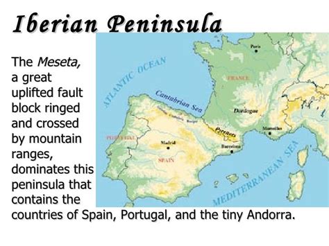 World Map Iberian Peninsula