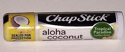 Chapstick Aloha Coconut Tropical Paradise Collection Limited Edition