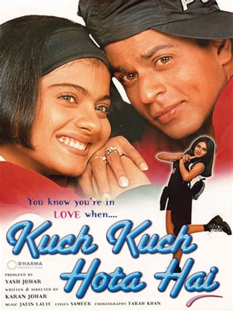 Kuch kuch hota hai is a hindi album released on 1998, it has 8 songs sung by alka yagnik, manpreet akhtar, udit narayan, kumar sanu, kavita you can also download kuch kuch hota hai movie all 8 mp3songs in a zip format too in bharat 128kbs mp3 songs zip and bharat 320 kbps mp3. Kuch Kuch Hota Hai - Wikipedia