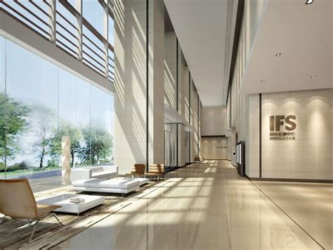 Architecture And Interior Design Commercial Office Lobby