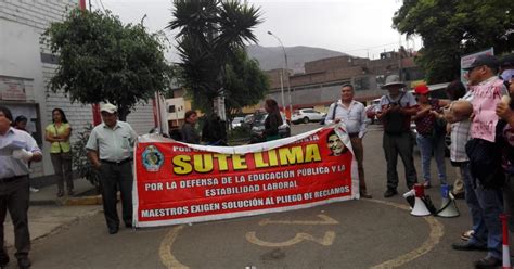 Siter Lima Fenateperu Exitoso PlantÓn En La Ugel 05 De San Juan De