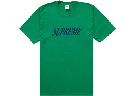 supreme slap shot tee green men s fw22 us