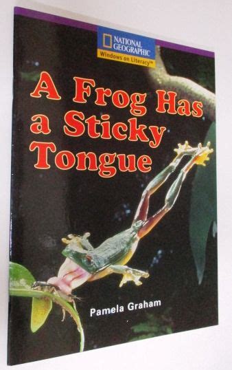 Graham Pamela A Frog Has A Sticky Tongue Antikvari T Po Ta