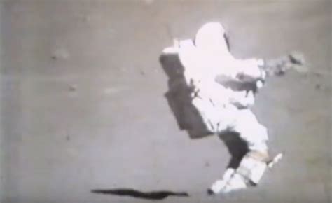 Ufo Sightings Daily Apollo 17 Astronaut Falls Back And Defies Gravity