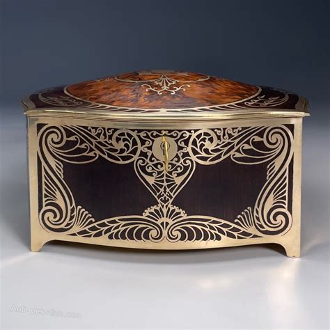 Antiques Atlas Art Nouveau Jewellery Box By Erhard And Sohne