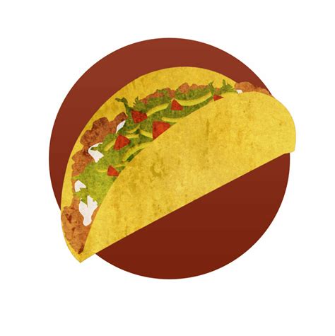 Download High Quality Taco Clipart Vector Transparent Png Images Art
